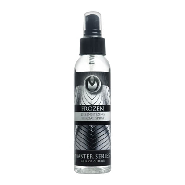 Master Series Frozen Deep Throat Desensitizing Spray 118 mls > Lube > Oral Gels & Sprays - Tophatter Daily Deals