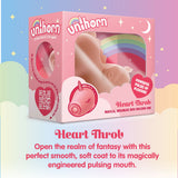 Heart Throb The Pulsing One (Soft Pink) – Mini Vibrator with 10 Speeds and Tongue Motion Patterns > Sex Toys For Ladies > Clitoral Vibrators and Stimulators - Tophatter Daily Deals