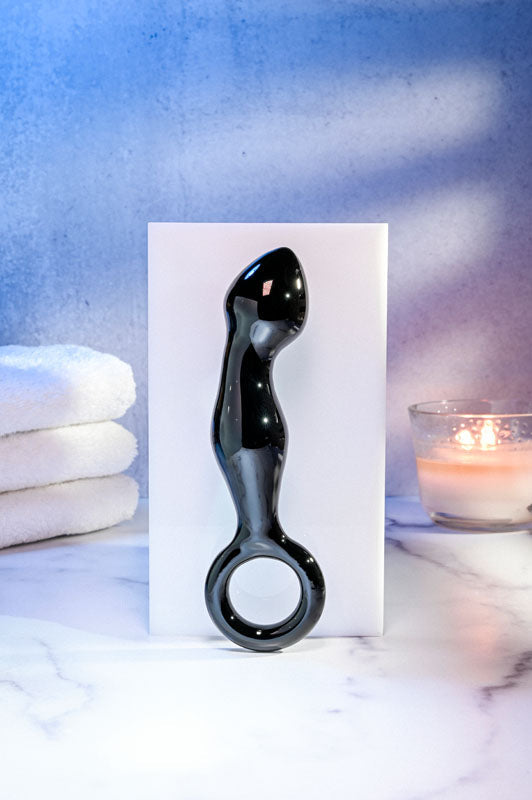 Adam & Eve Glass Prostate Massager 16.6 cm for Blissful Pleasure > Anal Range > Prostate Plugs - Tophatter Daily Deals