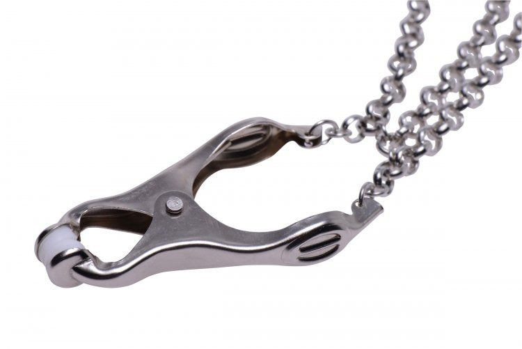 Master Series Affix Triple Chain Nipple Clamps Nipple Clamps - Tophatter Daily Deals