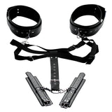 Master Series Acquire Thigh Harness and Wrist Cuffs – Restraint Set > Bondage Gear > Restraints - Tophatter Daily Deals