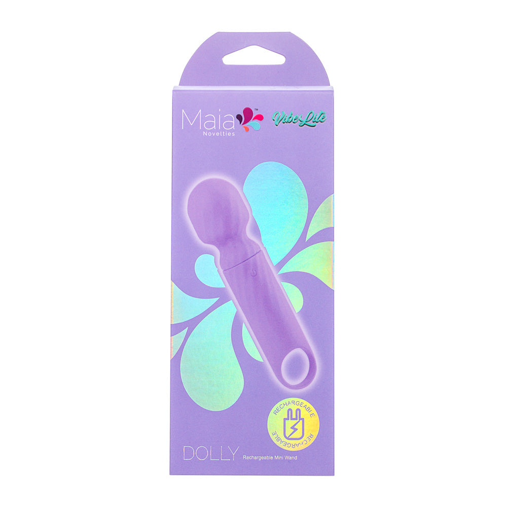 Maia Dolly Mini Massage Wand Purple > Sex Toys > Mini Massagers - Tophatter Daily Deals
