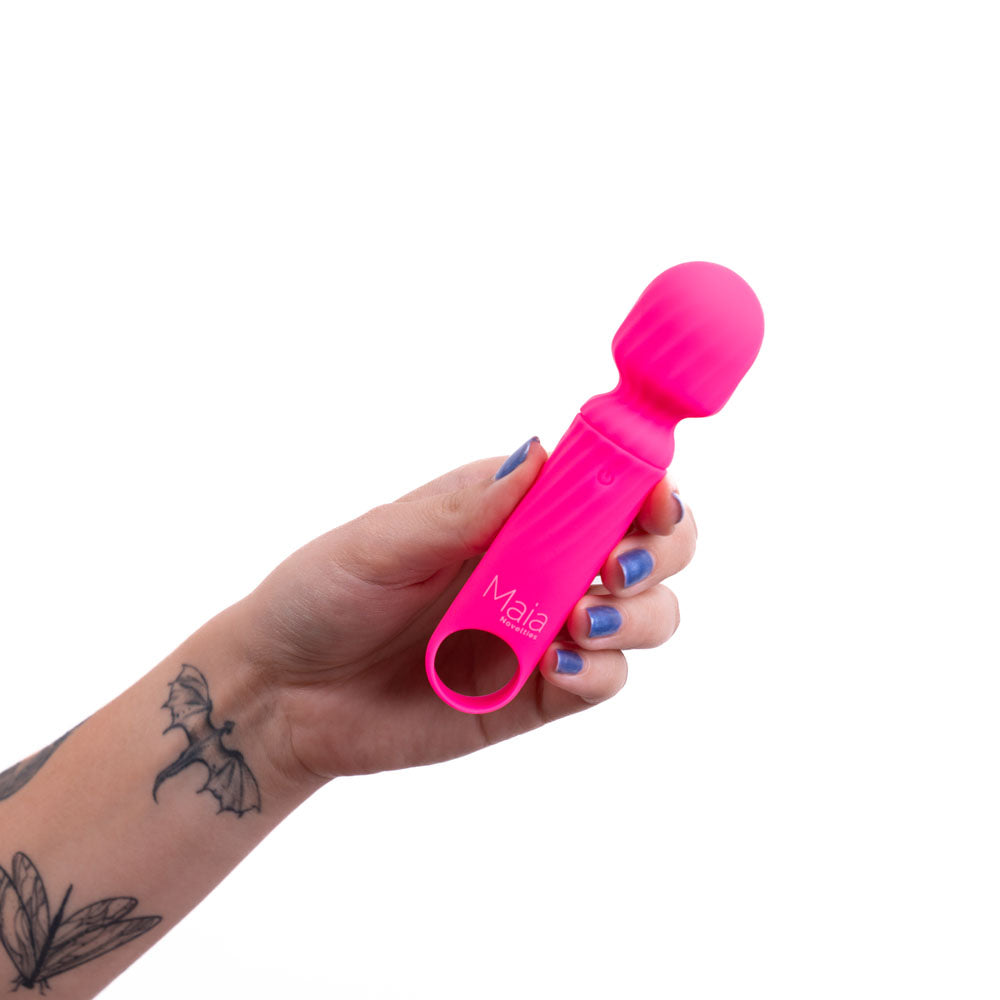 Maia Dolly Mini Massage Wand Pink > Sex Toys > Mini Massagers - Tophatter Daily Deals