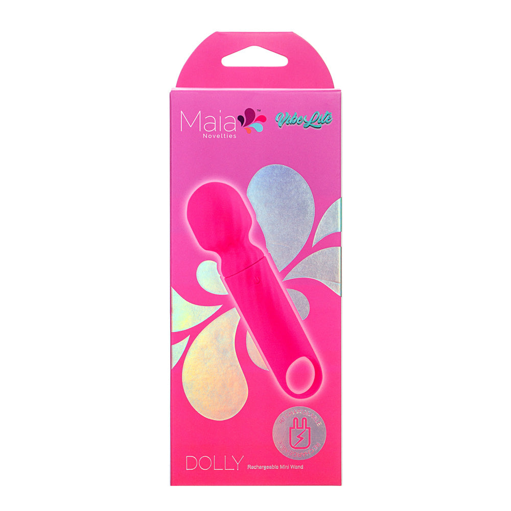 Maia Dolly Mini Massage Wand Pink > Sex Toys > Mini Massagers - Tophatter Daily Deals