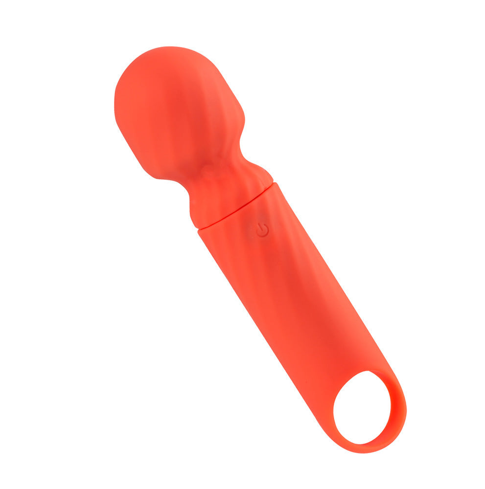 Maia Dolly Mini Massage Wand in Orange > Sex Toys > Mini Massagers - Tophatter Daily Deals