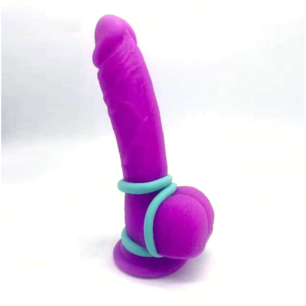 Maia HAZEY 3-Piece Penis Ring Set with Multi Sizes > Cock Ring > Sets - Tophatter Daily Deals