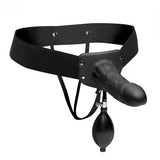 Master Series Pumper Inflatable Hollow Strap-On – Body Safe Silicone Strap-On > Dildos > Strap On Dildos - Tophatter Daily Deals