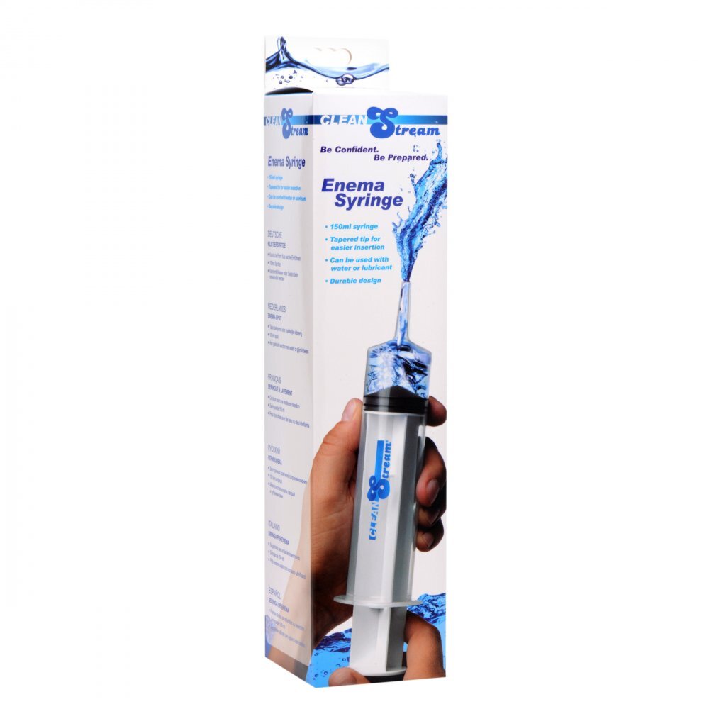 CleanStream Enema Syringe 150ml – Enema Syringe > Essentials > Douches - Tophatter Daily Deals