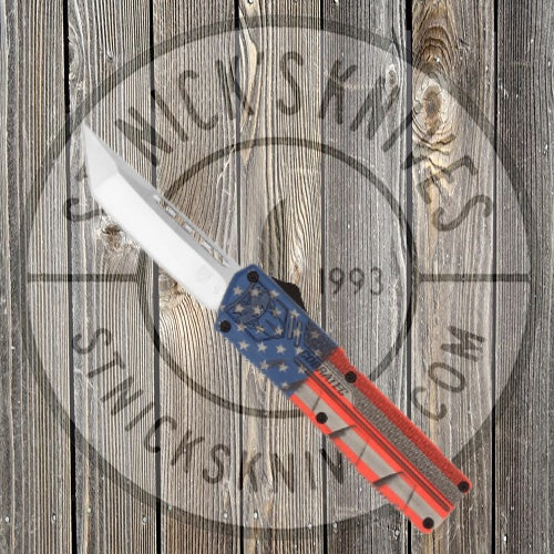 Cobratec - Lightweight American Flag - Tanto Not Serrated - AFCCTLWTNS Knives - Tophatter Daily Deals