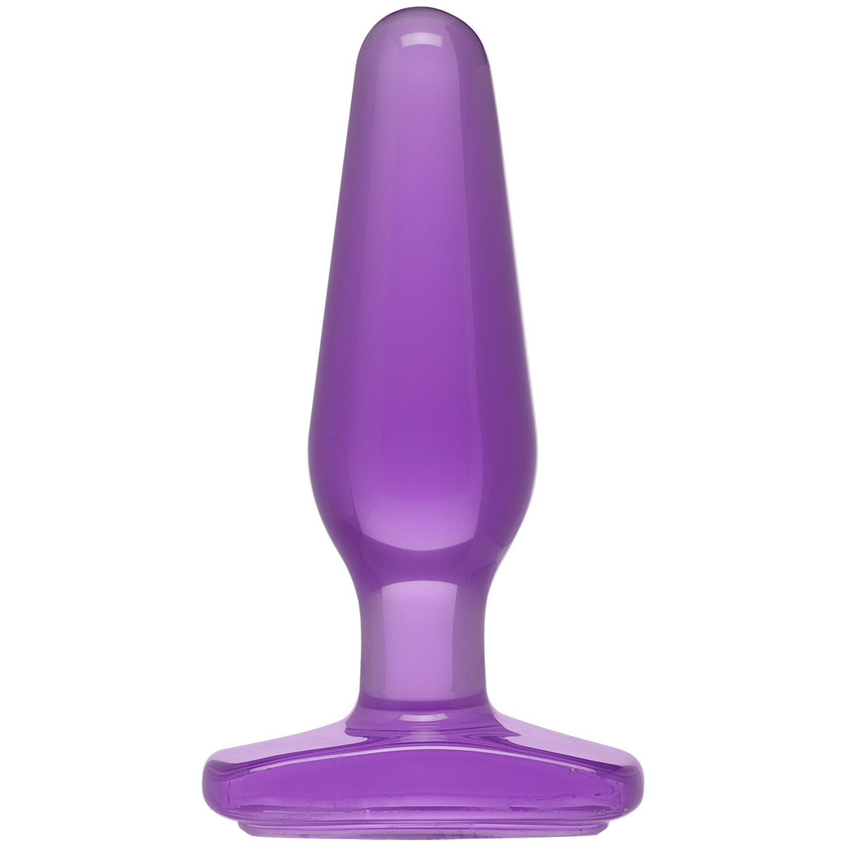 Medium Butt Plug Purple 5 Inch Crystal Jellies Toy > Anal Range > Butt Plugs - Tophatter Daily Deals