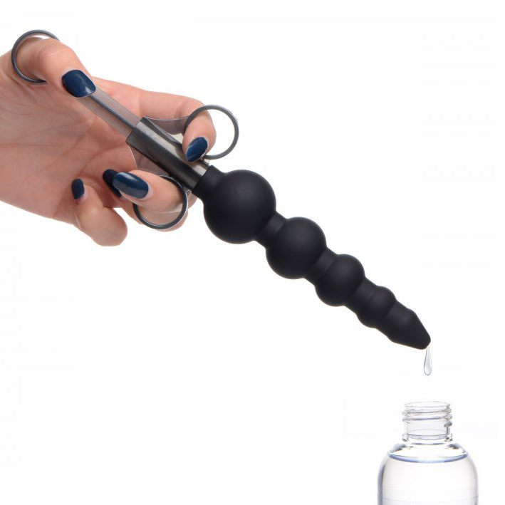 Master Series Silicone Graduated Beads Lube Launcher > Lube > Applicators - Tophatter Daily Deals