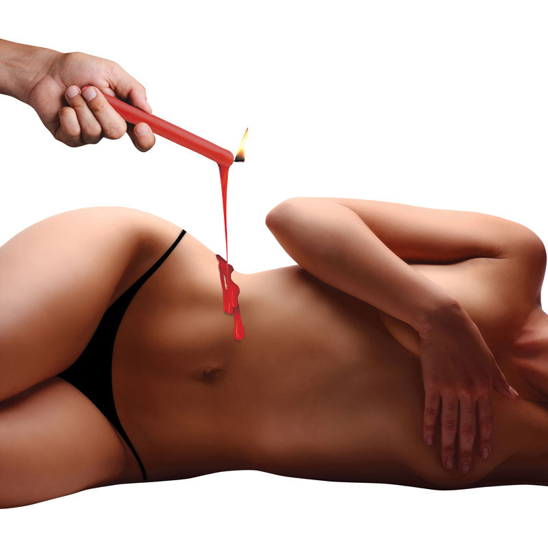 Fetish Drip Candles 3 Pack Red for Sensation Play > Candles > Drip - Tophatter Daily Deals