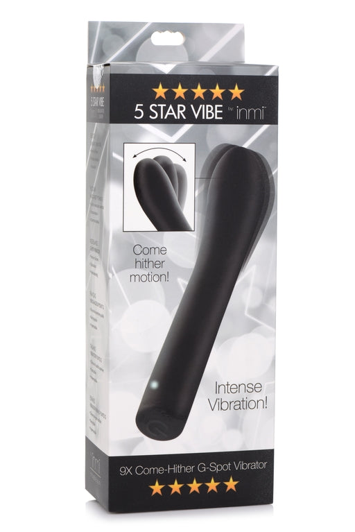 INMI Shegasm 5 Star Come Hither G-Spot Vibrator Black > Sex Toys For Ladies > G-Spot Vibrators - Tophatter Daily Deals