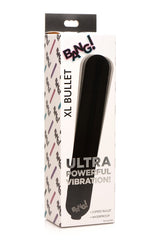 Bang! Vibrating Metallic Extra Large XL Bullet Vibrator Black > Vibrators > Mini Vibrators - Tophatter Daily Deals