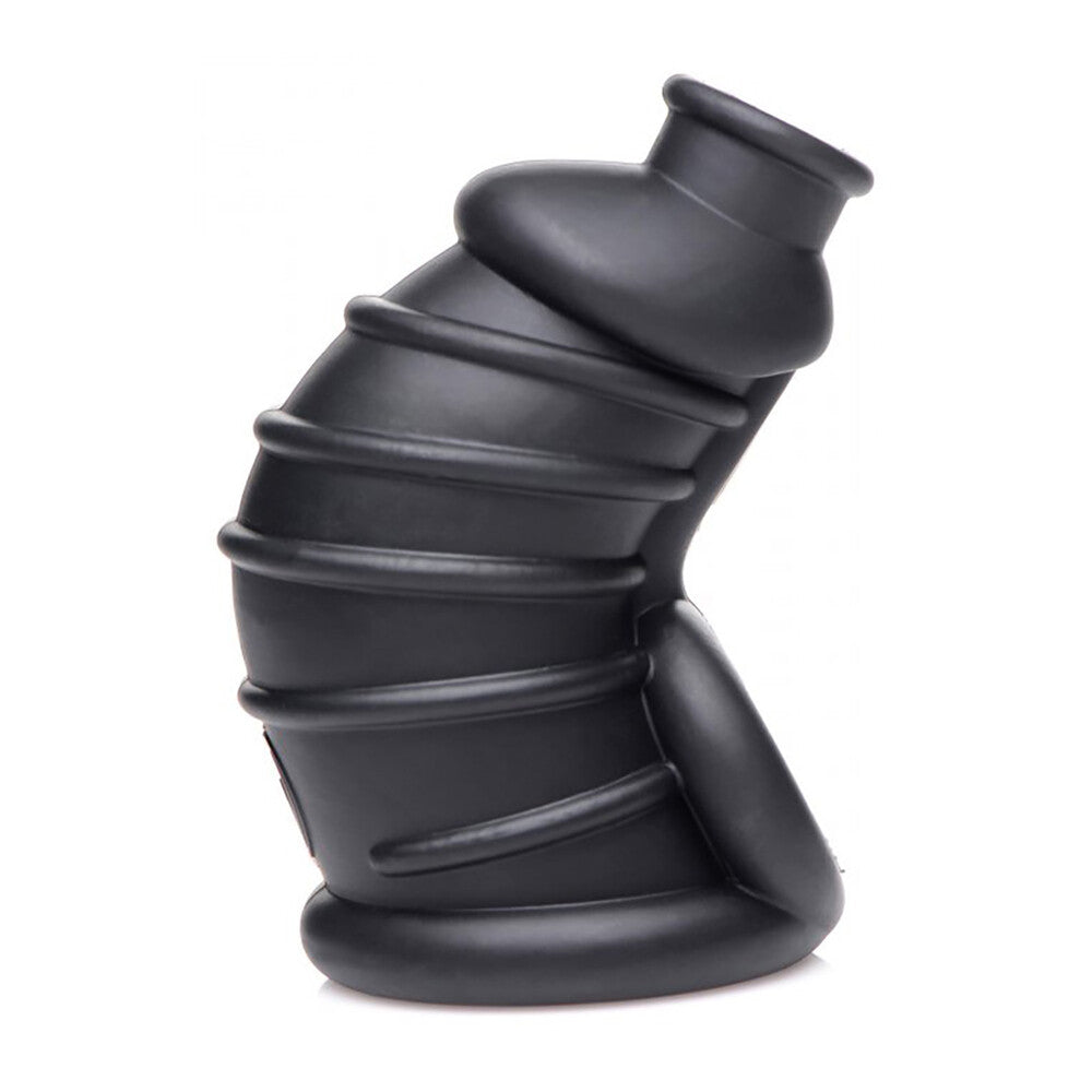 Master Series Dark Chamber – Silicone Chastity Cage > Bondage Gear > Male Chastity - Tophatter Daily Deals
