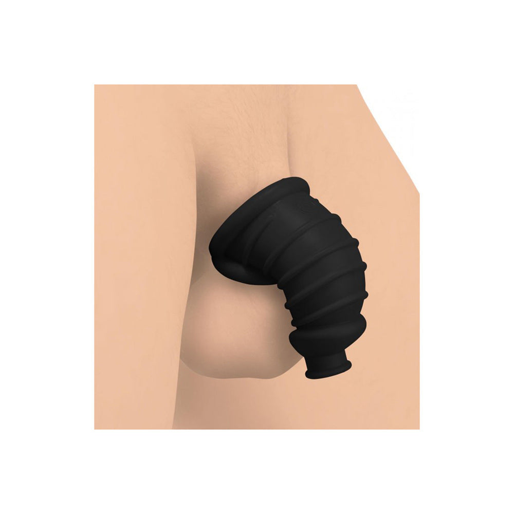 Master Series Dark Chamber – Silicone Chastity Cage > Bondage Gear > Male Chastity - Tophatter Daily Deals