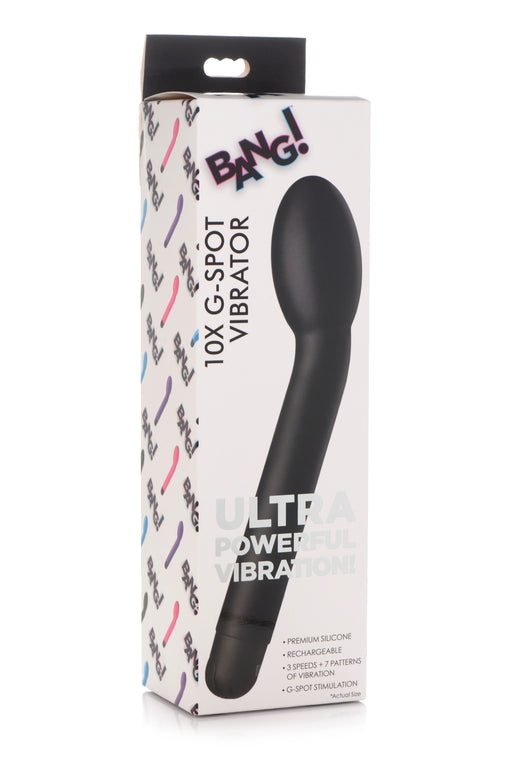 Bang 10X G Spot Vibrator in Black > Sex Toys For Ladies > G-Spot Vibrators - Tophatter Daily Deals
