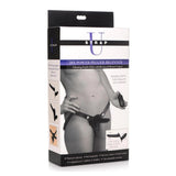 Strap U 28X Power Pegger Beginner Double Dildo with Harness and Remote Control 5.5" / 3.2" inches > Dildos > Strap On Harnesses - Tophatter Daily Deals