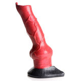 Creature Cocks Hell-Hound Canine Dildo (Red) – 19 cm Silicone Dildo > Dildos > Fantasy - Tophatter Daily Deals