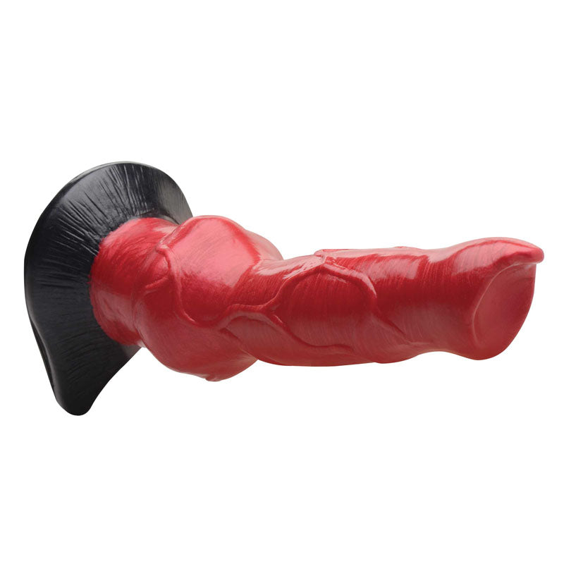 Creature Cocks Hell-Hound Canine Dildo (Red) – 19 cm Silicone Dildo > Dildos > Fantasy - Tophatter Daily Deals