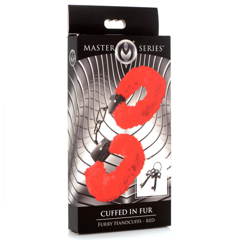 Master Series Cuffed in Fur Fluffy Handcuffs for Sensual Bondage Fun > Bondage Gear > Handcuffs - Tophatter Daily Deals