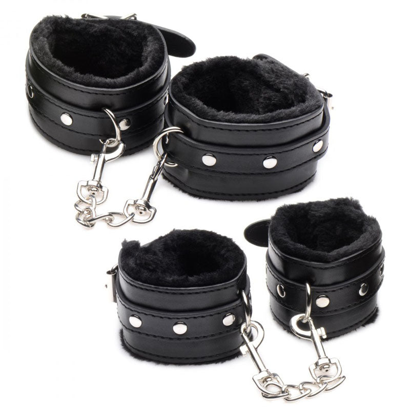 Master Series Hook Up 10 Piece Plush Bondage Set > Bondage Gear > Bondage Kits - Tophatter Daily Deals