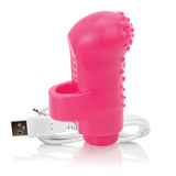 Charged Fing O – Rechargeable Mini Finger Vibrator with Vooom Technology > Vibrators > Finger Vibrators - Tophatter Daily Deals