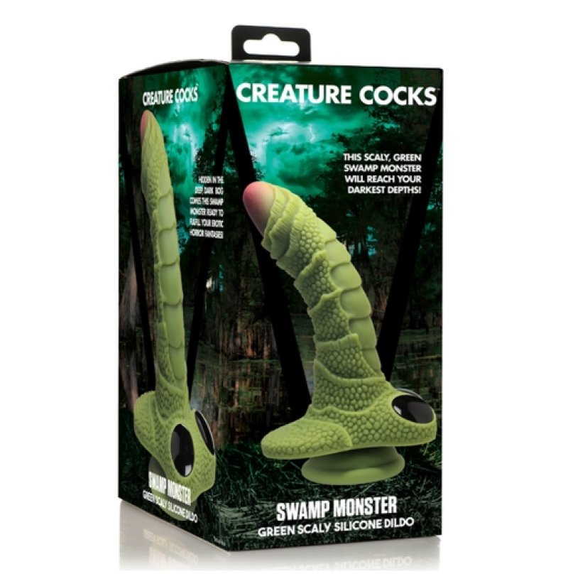 Creature Cocks Swamp Monster – Silicone Dildo > Dildos > Fantasy - Tophatter Daily Deals