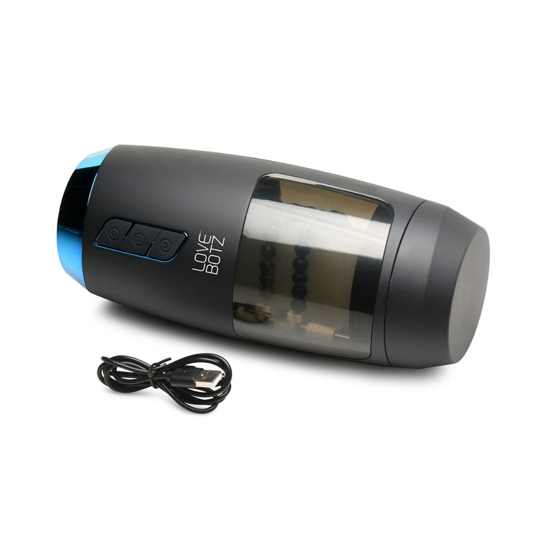 LoveBotz The Milker Slider – Automatic Stroking Masturbator with 18X Speed Control > Sex Toys For Men > Masturbators Premium - Tophatter Daily Deals