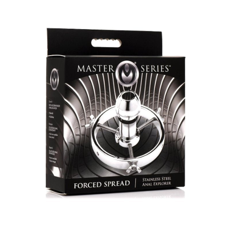 Master Series Forced Spread – Stainless Steel Anal Explorer Plug > Anal Range > Butt Plugs - Tophatter Daily Deals