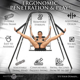 Master Series Throne Adjustable Sex Sling with Stand > Sex Toys > Swings & Slings - Tophatter Daily Deals