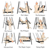 Master Series Throne Adjustable Sex Sling with Stand > Sex Toys > Swings & Slings - Tophatter Daily Deals