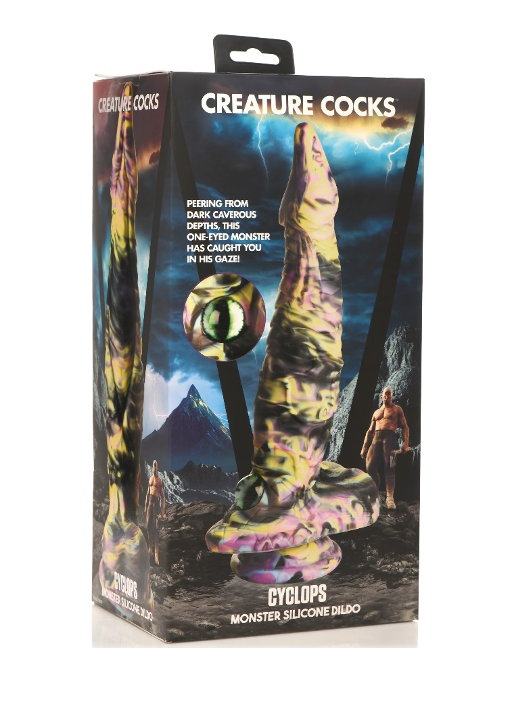 Creature Cocks Cyclops Monster (Multicolor) – 11.3 Inch Silicone Dildo > Dildos > Fantasy - Tophatter Daily Deals
