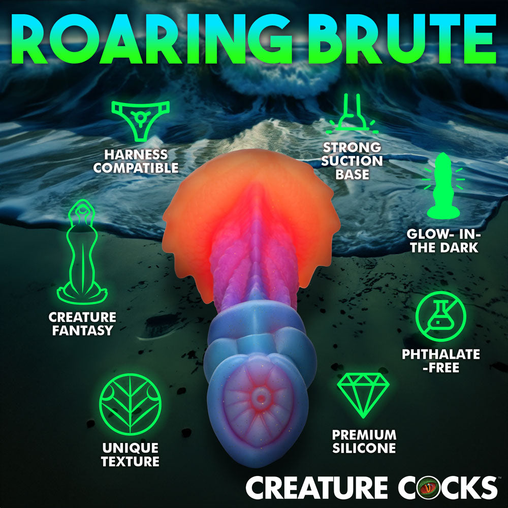 Creature Cocks Aqua-Cock Glow in the Dark – 19.3 cm Fantasy Dildo > Dildos > Fantasy - Tophatter Daily Deals