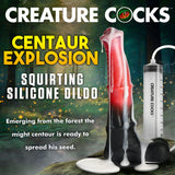 Creature Cocks Centaur Explosion (Pink/Black) – 24.5 cm Squirting Fantasy Dildo > Dildos > Fantasy - Tophatter Daily Deals