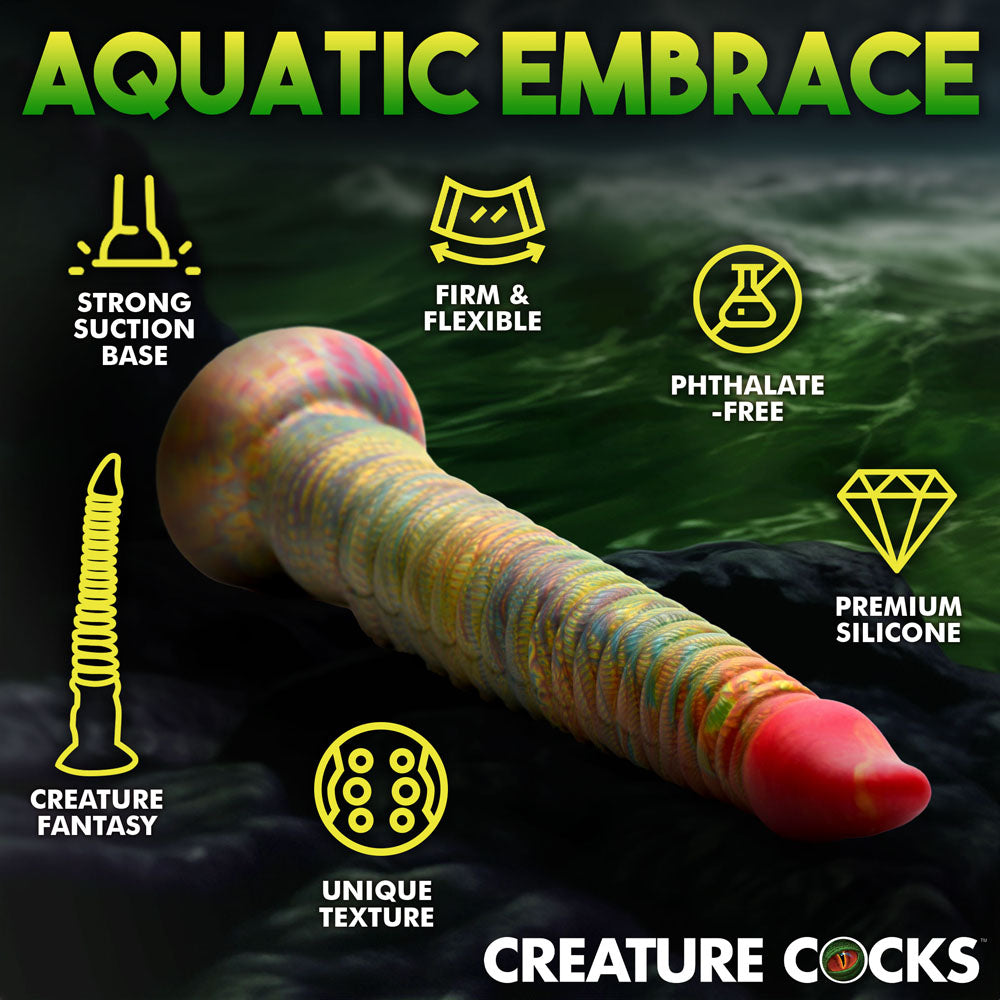 Tenta Dick Tentacle Silicone Dildo (Multicolor) – 11 Inch Ribbed Tentacle Dong > Dildos > Fantasy - Tophatter Daily Deals