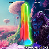 Tenta-glow Glow-in-the-dark Silicone Dildo - Tophatter Daily Deals