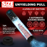 Size Matters Sucking Submersible Penis Pump 7.75" x 2.6" > Pumps > Penis Pumps Electric - Tophatter Daily Deals