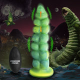 Squirmer Thrusting And Vibrating Silicone Dildo - Tophatter Daily Deals