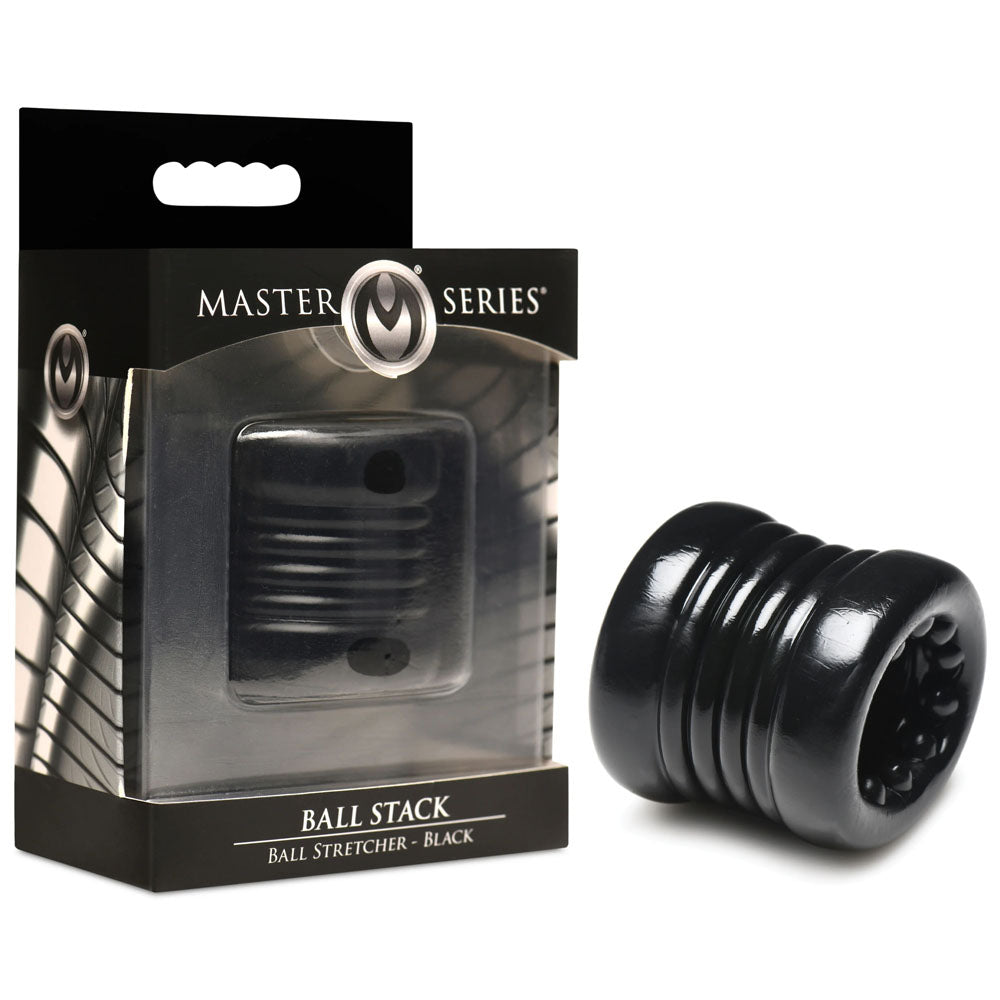 Master Series Ball Stack – Stretchy Phthalate-Free Ball Stretcher > Sex Toys For Men > Ball Stretchers - Tophatter Daily Deals