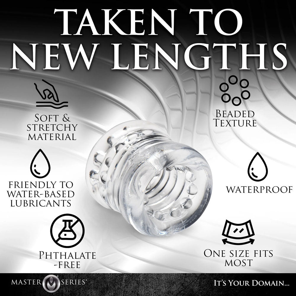 Master Series Ball Stack (Black) – Stacked Stretchy Ball Stretcher > Sex Toys For Men > Ball Stretchers - Tophatter Daily Deals