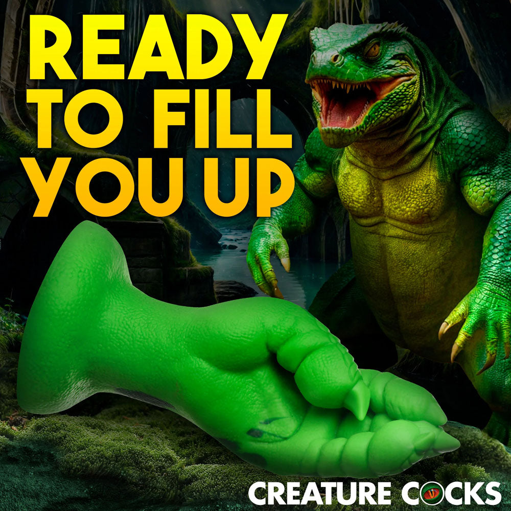 Raptor Claw Fisting Silicone Dildo (Green) – 8.6 Inches Fantasy Silicone Dildo > Dildos > Fantasy - Tophatter Daily Deals