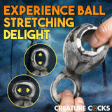 Creature Cocks Night Prowler – Body-Safe Silicone Ball Stretcher Sleeve > Sex Toys For Men > Penis Sleeves - Tophatter Daily Deals