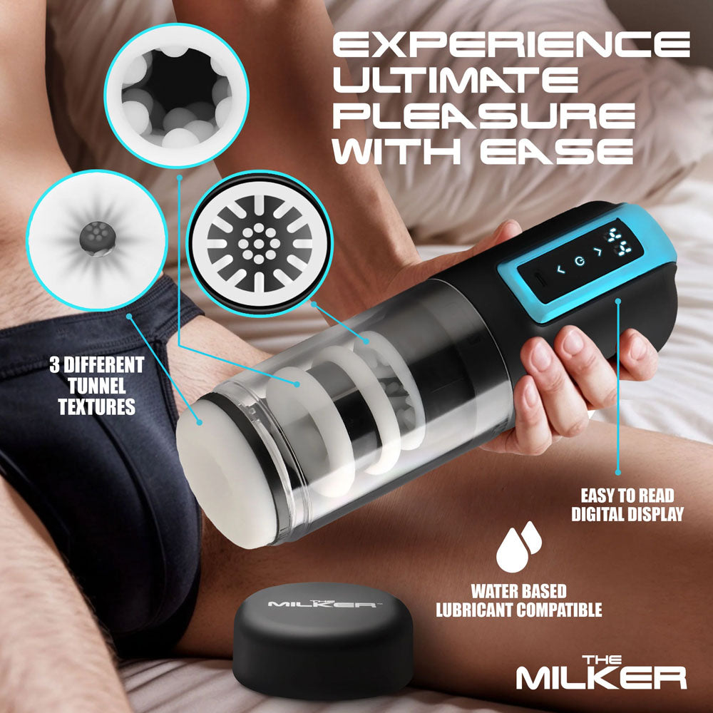 Roto-Stroke Thrusting & Rotating Masturbator > Sex Toys For Men > Masturbators Premium - Tophatter Daily Deals