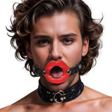Juicy Lips Silicone Open Mouth Gag – Silicone Mouth Gag Accessory > Bondage Gear > Gags and Bits - Tophatter Daily Deals