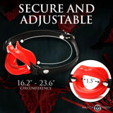 Juicy Lips Silicone Open Mouth Gag – Silicone Mouth Gag Accessory > Bondage Gear > Gags and Bits - Tophatter Daily Deals