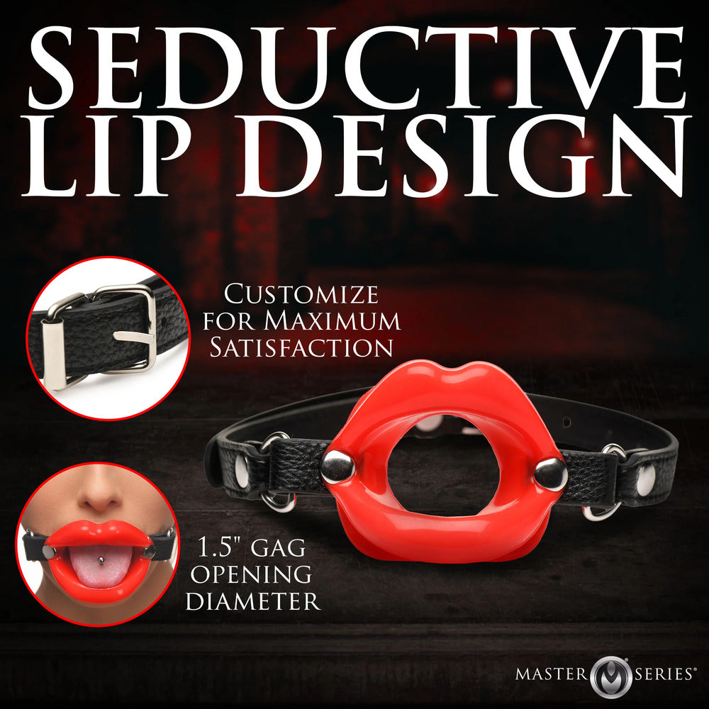 Juicy Lips Silicone Open Mouth Gag – Silicone Mouth Gag Accessory > Bondage Gear > Gags and Bits - Tophatter Daily Deals