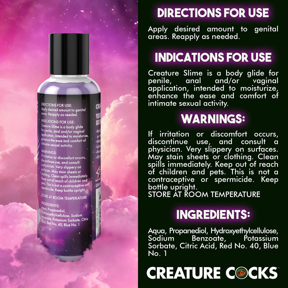 Creature Slime Purple Water Based Lubricant 4 Ounce (118ml) > Lube > Speciality Exempt - Tophatter Daily Deals