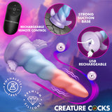 Creature Cocks Deluxe Dream Rider (Purple) – 7.8" Silicone Vibrating Unicorn Dildo > Dildos > Fantasy - Tophatter Daily Deals