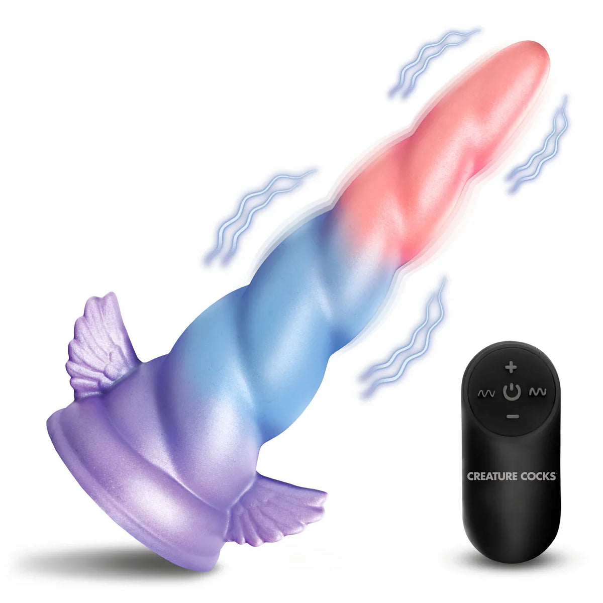 Creature Cocks Deluxe Dream Rider (Purple) – 7.8" Silicone Vibrating Unicorn Dildo > Dildos > Fantasy - Tophatter Daily Deals
